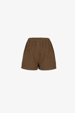Quần short kaki nữ màu nâu