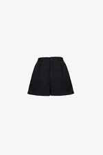 Quần short kaki nữ màu đen